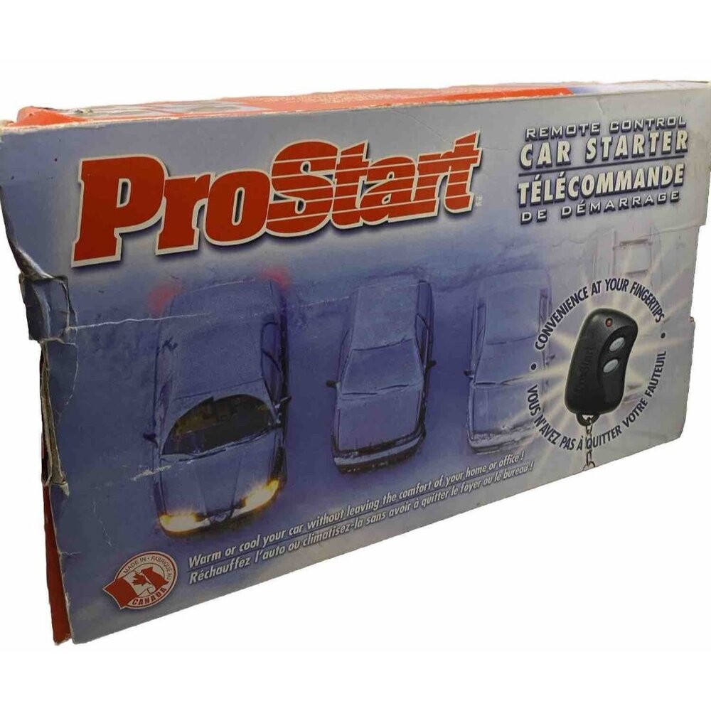 ProStart Remote Control Car Starter CT-3100 For Parts Only Instruction Manuals